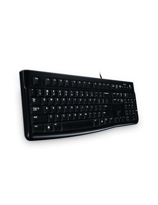Logitech K120 Corded Keyboard tastaturi USB QWERTY Estoniană Negru