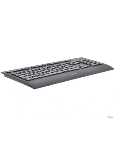 Logitech K280E Pro tastaturi USB QWERTY Rus Negru