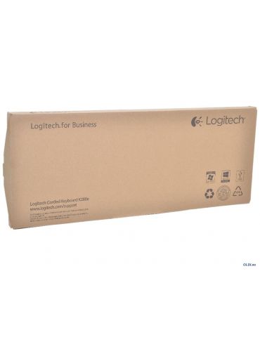 Logitech K280E Pro tastaturi USB QWERTY Rus Negru