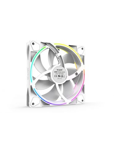 be quiet! Light Wings White | 140mm PWM Triple Pack Carcasă calculator Distracţie 14 cm Alb 3 buc.