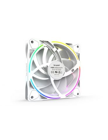 be quiet! Light Wings White | 120mm PWM high-speed Triple-Pack Carcasă calculator Distracţie 12 cm Alb 3 buc.