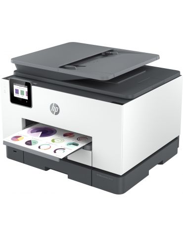 HP OfficeJet Pro Imprimantă HP 9022e All-in-One, Color, Imprimanta pentru Birou mic, Imprimare,copiere,scanare,fax, HP+
