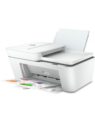 HP DeskJet Imprimantă HP 4120e All-in-One, Color, Imprimanta pentru Acasă, Imprimare, copiere, scanare, trimite faxuri mobile,