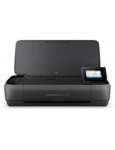 HP OfficeJet Imprimantă 250 Mobile All-in-One, Color, Imprimanta pentru Birou mic, Imprimare, copiere, scanare, ADF de 10 coli - Tik.ro