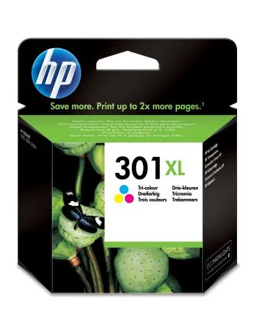 HP Cartuş de cerneală original de capacitate extinsă 301XL Tri-color - Tik.ro