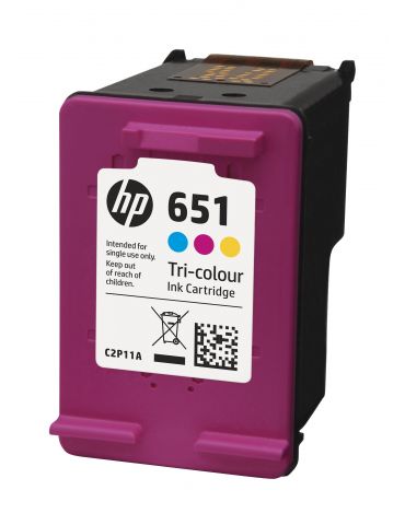 HP Cartuş de cerneală original 651 Ink Advantage Tricolor - Tik.ro