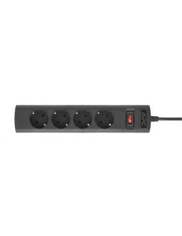 APC PZ42IZ-GR unități de distribuție a energiei electrice (PDU) 4 ieșire(i) AC Negru