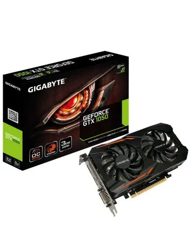 Gigabyte GV-N1050OC-3GD plăci video NVIDIA GeForce GTX 1050 3 Giga Bites GDDR5 - Tik.ro
