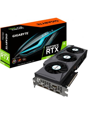 Gigabyte GV-N3090EAGLE OC-24GD plăci video NVIDIA GeForce RTX 3090 24 Giga Bites GDDR6X