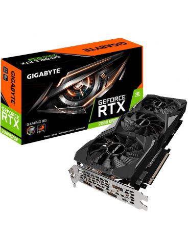 Gigabyte GV-N208SGAMING-8GC plăci video NVIDIA GeForce RTX 2080 SUPER 8 Giga Bites GDDR6 - Tik.ro