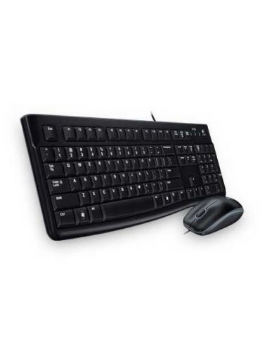 Logitech Desktop MK120 tastaturi Mouse inclus USB Rus Negru - Tik.ro