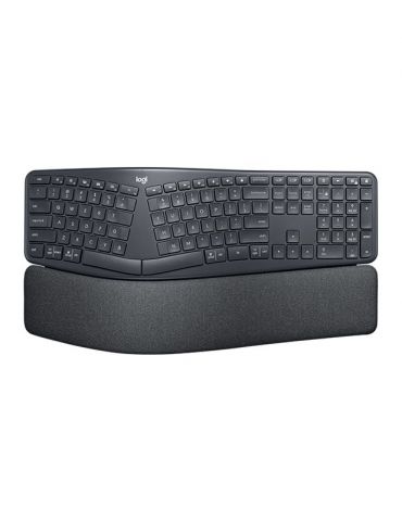 Logitech Ergo K860 tastaturi RF Wireless + Bluetooth QWERTY Nordic Grafit - Tik.ro
