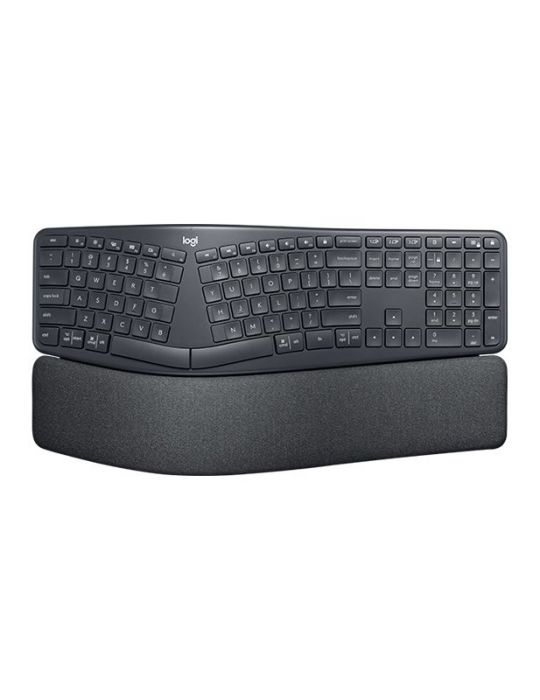 Logitech Ergo K860 tastaturi RF Wireless + Bluetooth QWERTY Nordic Grafit