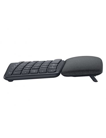 Logitech Ergo K860 tastaturi RF Wireless + Bluetooth QWERTY Nordic Grafit