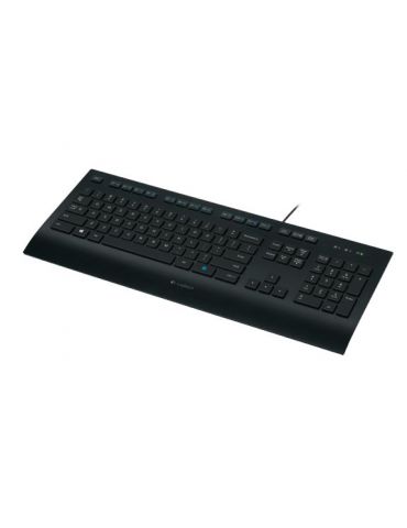 Logitech K280E Pro tastaturi USB Franţuzesc Negru - Tik.ro