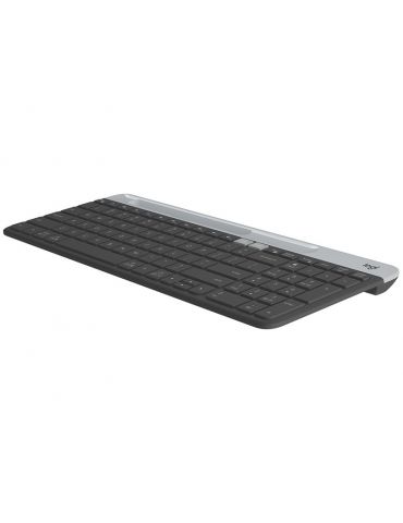 Logitech Slim Multi-Device Wireless Keyboard K580 tastaturi RF Wireless + Bluetooth Nordic Grafit