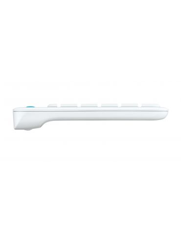 Logitech K400 Plus Tv tastaturi RF fără fir Cehă Alb