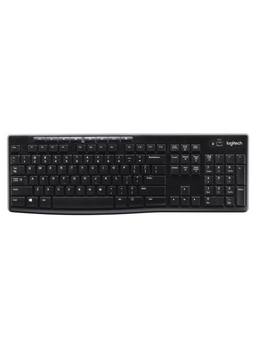 Logitech Wireless Keyboard K270 tastaturi RF fără fir AZERTY Flamandă Negru
