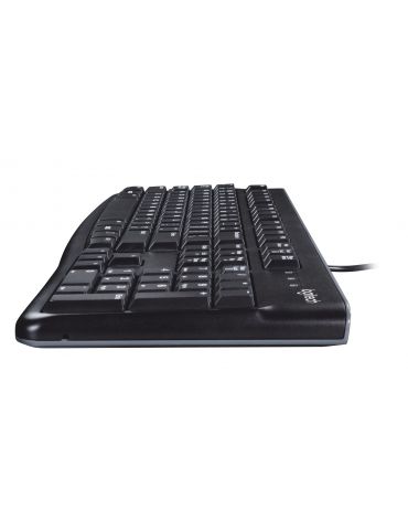 Logitech K120 Corded Keyboard tastaturi USB AZERTY Flamandă Negru