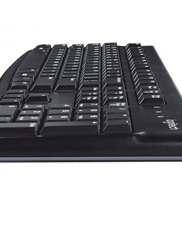 Logitech K120 Corded Keyboard tastaturi USB AZERTY Flamandă Negru