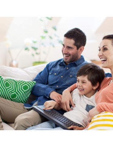Logitech K400 Plus Tv tastaturi RF fără fir AZERTY Flamandă Negru