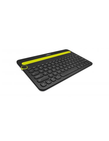 Logitech Bluetooth® Multi-Device Keyboard K480 tastaturi QWERTY Nordic Negru, Lamiie
