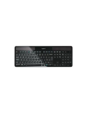 Logitech Wireless Solar Keyboard K750 tastaturi RF fără fir AZERTY Franţuzesc Negru - Tik.ro