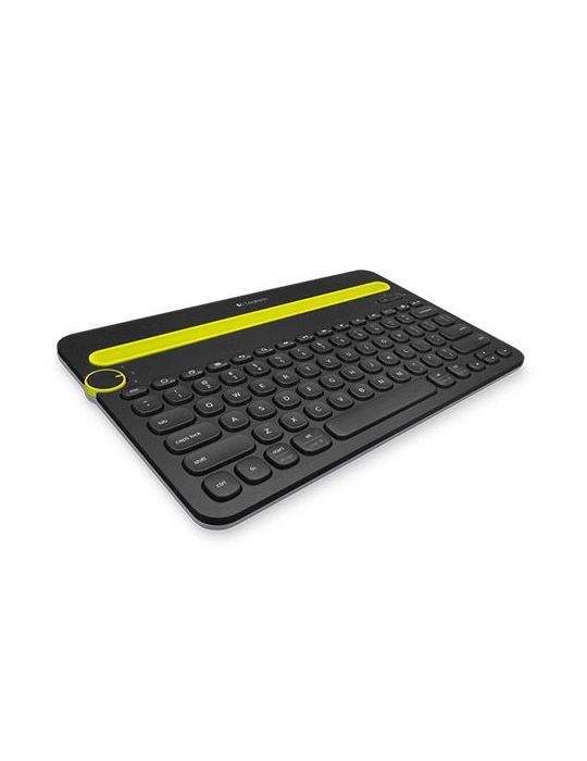 Logitech Bluetooth® Multi-Device Keyboard K480 tastaturi QWERTY Rus Negru, Lamiie