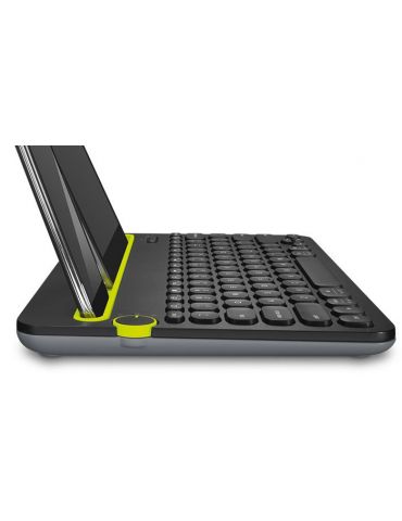 Logitech Bluetooth® Multi-Device Keyboard K480 tastaturi QWERTY Rus Negru, Lamiie
