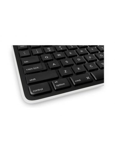 Logitech Wireless Solar Keyboard K750 tastaturi RF fără fir QWERTY Nordic Negru