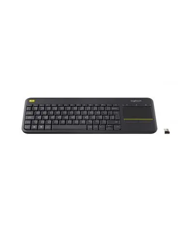 Logitech K400 Plus Tv tastaturi RF fără fir AZERTY Franţuzesc Negru - Tik.ro