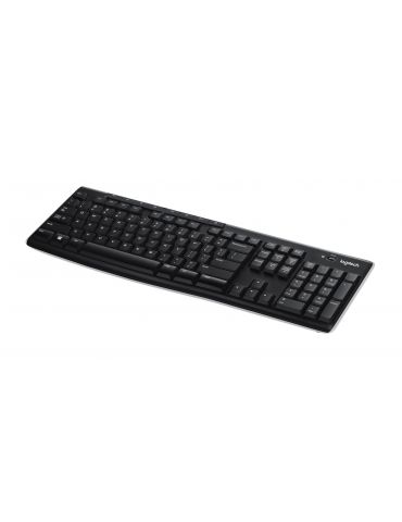Logitech Wireless Keyboard K270 tastaturi RF fără fir QWERTY Englez Negru