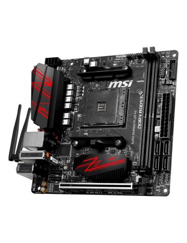 MSI B450I GAMING PLUS AC AMD B450 Mufă AM4 mini ITX