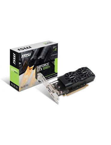 MSI GTX 1050 Ti 4GT LP NVIDIA GeForce GTX 1050 Ti 4 Giga Bites GDDR5 - Tik.ro