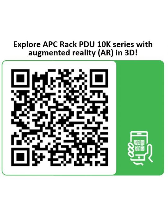 APC NetShelter Rack PDU Advanced unități de distribuție a energiei electrice (PDU) 48 ieșire(i) AC 0U Negru