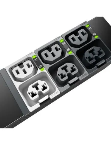 APC NetShelter Rack PDU Advanced unități de distribuție a energiei electrice (PDU) 48 ieșire(i) AC 0U Negru
