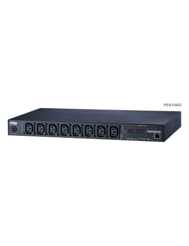 ATEN PE6108G-ATA-G unități de distribuție a energiei electrice (PDU) 8 ieșire(i) AC 1U Negru - Tik.ro