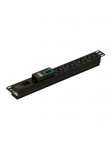 APC EPDU1016M unități de distribuție a energiei electrice (PDU) 8 ieșire(i) AC 1U Negru - Tik.ro