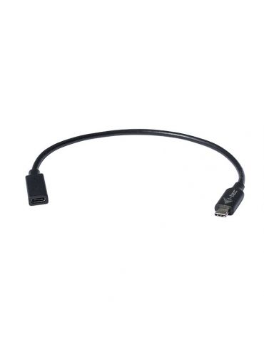 i-tec C31EXTENDCBL cabluri USB 0,3 m USB 3.1 Type-C Negru - Tik.ro
