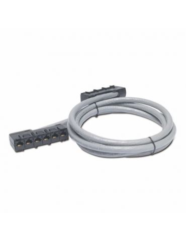 APC 9ft Cat5e UTP, 6x RJ-45 - 6x RJ-45 cabluri de rețea Gri 2,74 m U UTP (UTP)