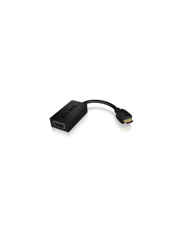 ICY BOX IB-AC502-C Mini-HDMI VGA (D-Sub) Negru
