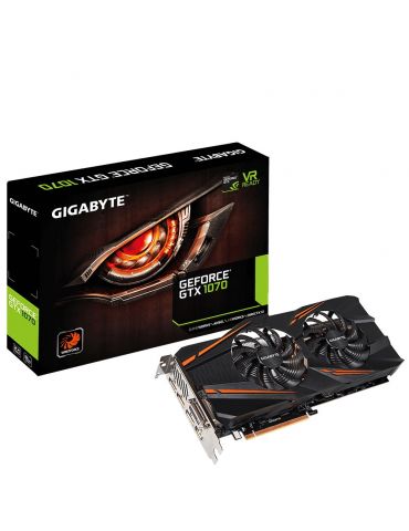Gigabyte GV-N1070WF2-8GD plăci video NVIDIA GeForce GTX 1070 8 Giga Bites GDDR5