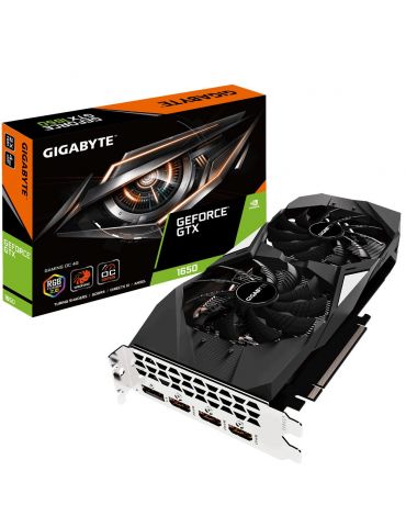 Gigabyte GV-N1650GAMING OC-4GD plăci video NVIDIA GeForce GTX 1650 4 Giga Bites GDDR5 - Tik.ro