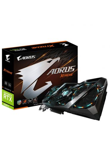 Gigabyte GV-N208TAORUS X-11GC plăci video NVIDIA GeForce RTX 2080 Ti 11 Giga Bites GDDR6 - Tik.ro