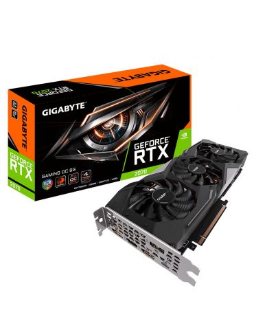 Gigabyte GV-N2070GAMING OC-8GC NVIDIA GeForce RTX 2070 8 Giga Bites GDDR6 - Tik.ro