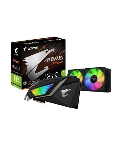 Gigabyte GV-N208TAORUSX W-11GC plăci video NVIDIA GeForce RTX 2080 Ti 11 Giga Bites GDDR6 - Tik.ro
