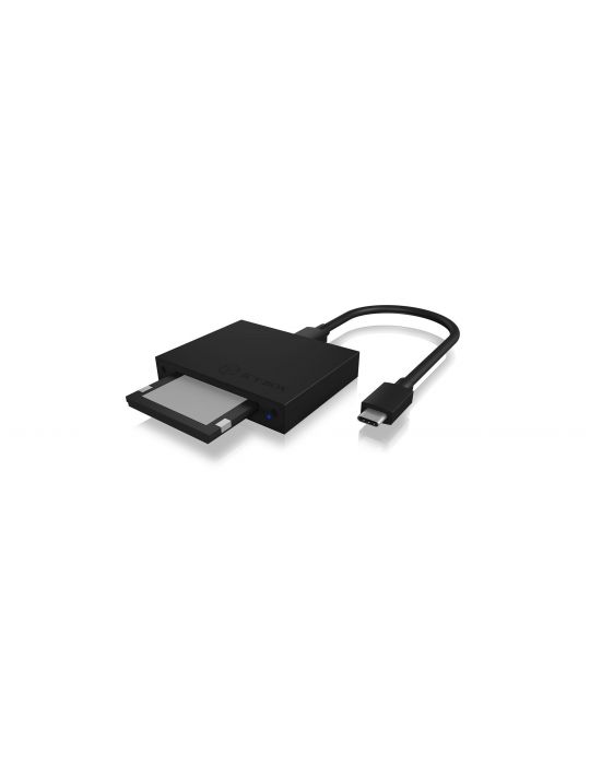 ICY BOX IB-CR402-C31 cititoare de carduri USB Negru