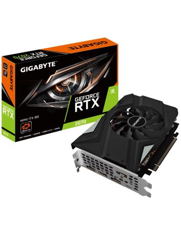 Gigabyte GV-N2070IX-8GC plăci video NVIDIA GeForce RTX 2070 8 Giga Bites GDDR6 - Tik.ro