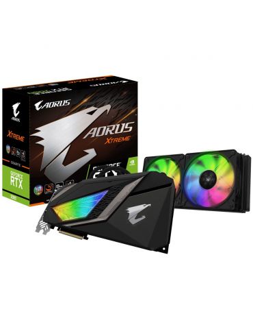 Gigabyte GV-N2080AORUSX W-8GC NVIDIA GeForce RTX 2080 8 Giga Bites GDDR6 - Tik.ro