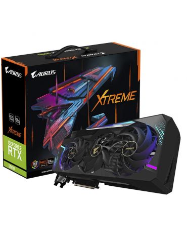 Gigabyte AORUS GV-N3090AORUS X-24GD plăci video NVIDIA GeForce RTX 3090 24 Giga Bites GDDR6X